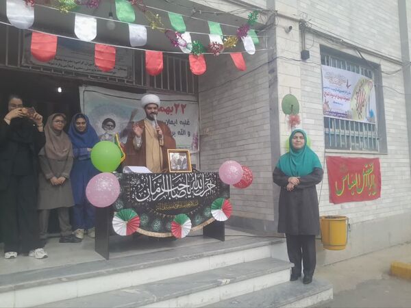 مراسم نیمه شعبان در دبیرستان دخترانه پروین اعتصامی 