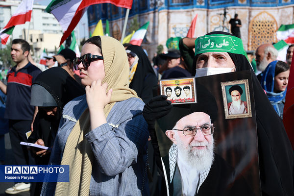 تجمع بزرگ مردمی «ایران؛ ذوالفقار علی» -۱