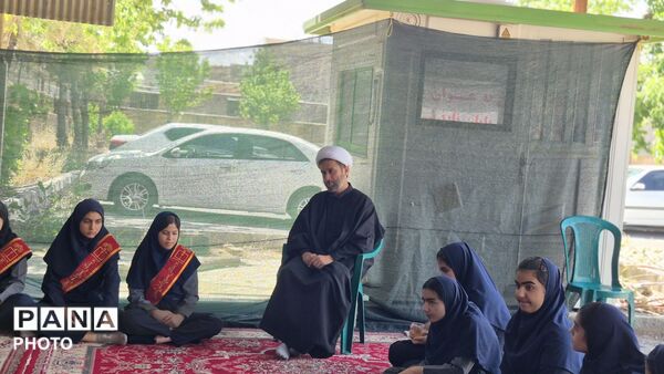 موکب «نوجوان مبارز» در فارسان؛ صحنه‌ای از بلوغ اجتماعی نسل آینده