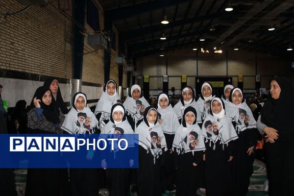 حضور پرشور کودکان گچسارانی در یوم‌الله ۹ دی