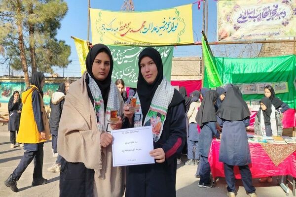  جشن نیمه شعبان در آموزشگاه شهید مجید دهنوی نیشابور 