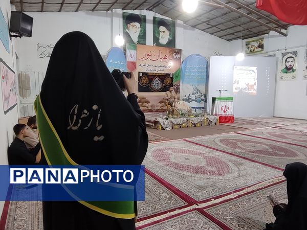 دومین روز از اردوی راهیان نور دانش‌آموزان قائمشهری