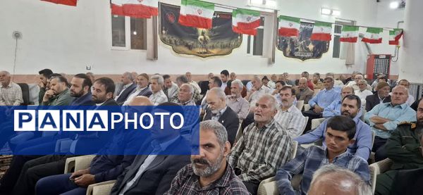 برگزاری یادواره شهدا در روستای نامن شهرستان داورزن