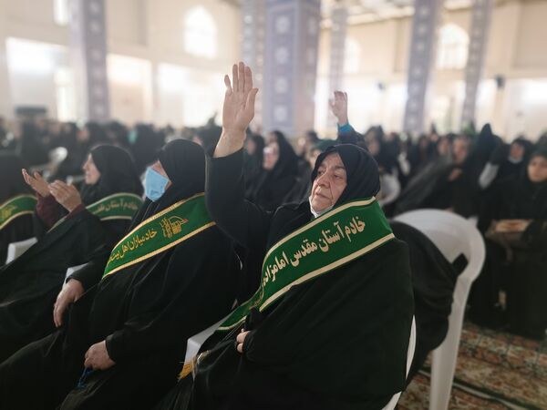 آیین گرامیداشت وفات حضرت ام البنین(س) و تکریم مادران و همسران شهدای شهرستان قدس