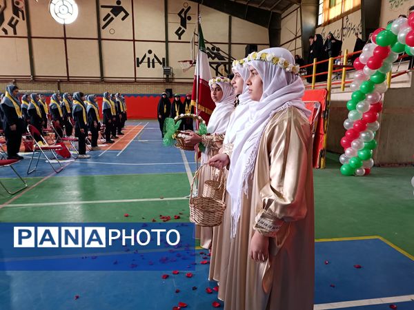 تجدید عهد پیشتازان شهرستان قدس با آرمان‌های انقلاب اسلامی و مقاومت