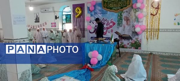 جشن تکلیف ۶۶۰ فرشته کوچک در جازموریان