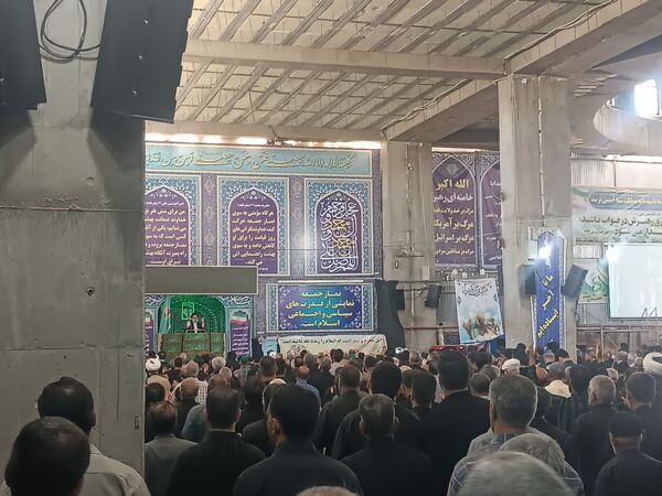 دومین نماز جمعه ماه محرم در نیشابور 