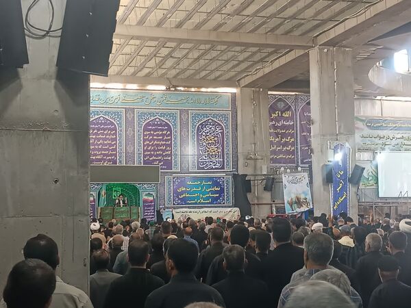 دومین نماز جمعه ماه محرم در نیشابور 