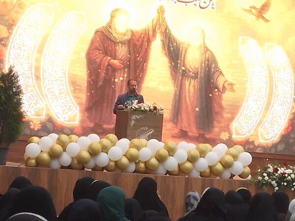 جشن بزرگ بانوان علوی در شهر بیرجند
