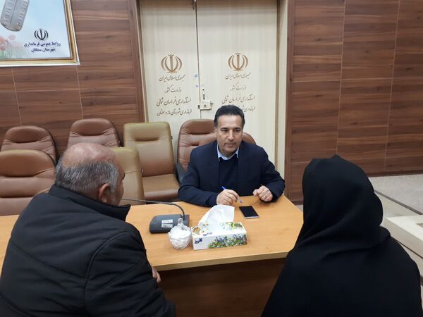 ملاقات مردمی و دیدار چهره به چهره سرپرست فرمانداری شهرستان سملقان با مردم