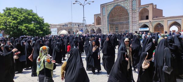 راهپیمایی مردم قزوین در جمعه خشم ونصر 