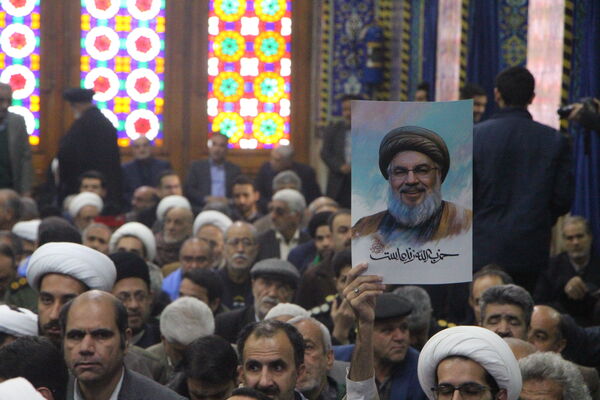 مراسم بزرگداشت حماسه 9 دی در مسجد حظیره در یزد