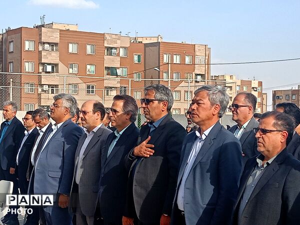 افتتاح مدرسه شهید رئیسی در کاشمر