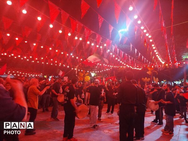 رنگ‌ و بوی محرم در خیابان‌های رجایی شهر کرج