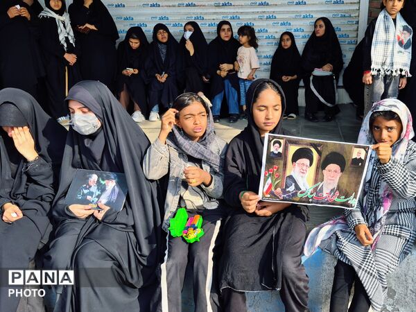 عنبرآباد در سوگ شهادت مقام معظم رهبری