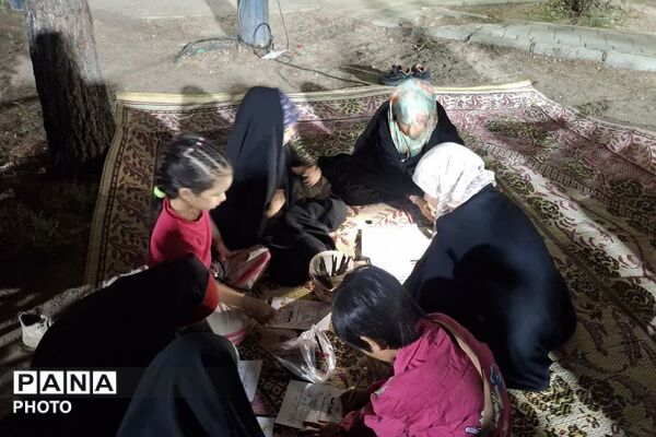 مشارکت رئیس اداره آموزش و پرورش  چهاردانگه در 185 امین همبستگی شبانه