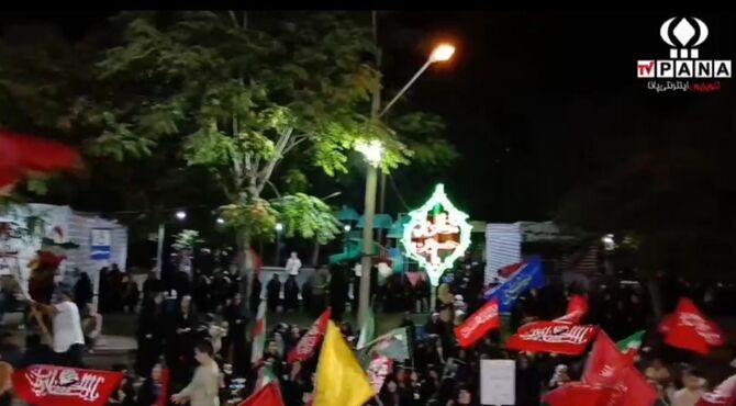 از عطر قرآن تا طلوع انتظار؛ میدان فاضل گروسی غرق در نور شد