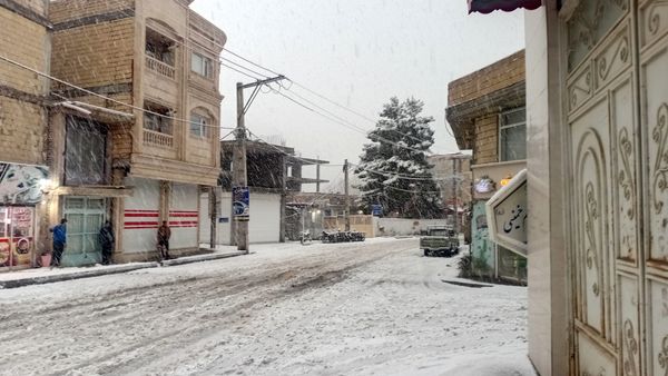 مارکده در آغوش سپیدی برف