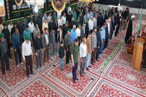 اقامه نماز جمعه در اول ماه محرم در مسجد جامع شهر بار 