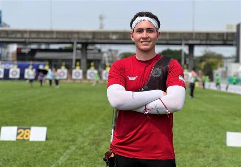 تیراندازی با کمان کاپ آسیا؛ رکوردزنی پسر تیرانداز ایران 