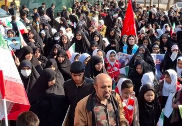 راهپیمایی 22بهمن ماه در منطقه جوادآباد