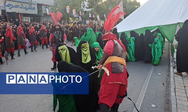 برپایی مراسم خیمه سوزان عصر عاشورا به یاد خاندان پاک اباعبدالله(ع)