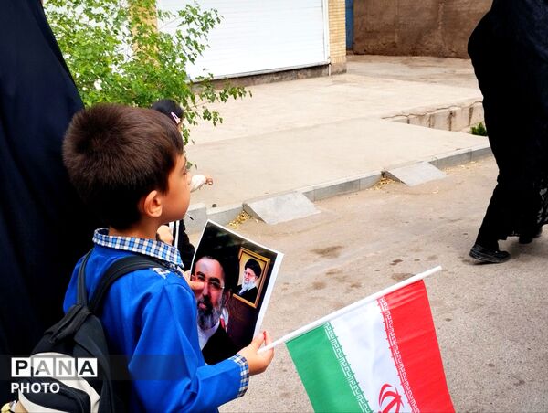 راهپیمایی آخرین جمعه ماه مبارک رمضان در شهرستان شهداد 