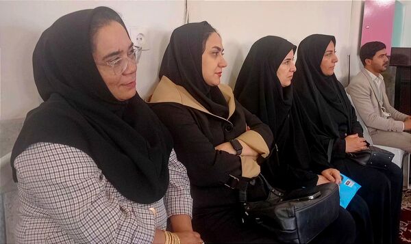 افتتاحیه جشنواره خوارزمی در دبیرستان فیاض شهرستان کاشمر