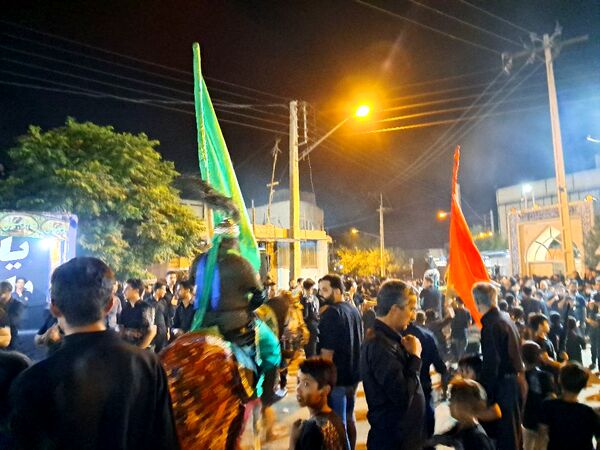اجتماع بزرگ هیئت دهستان بزرگ رزق‌آباد شهرستان کاشمر 