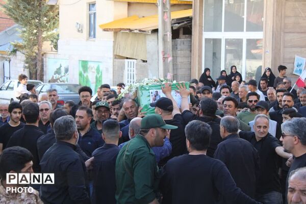مهمان آسمانی در روستای شهیدپرور لزور