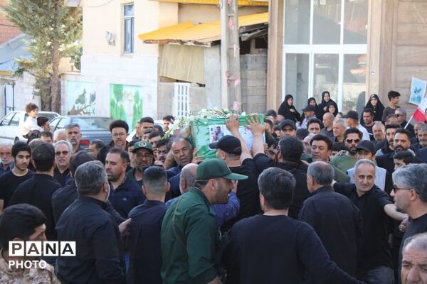مهمان آسمانی در روستای شهیدپرور لزور
