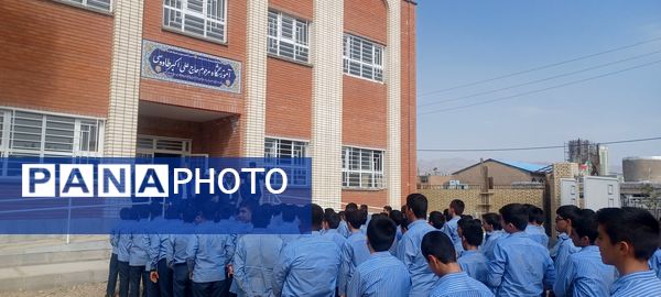 بازدید نماینده منطقه ترشیز کهن از مدارس خلیل آباد