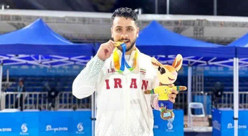 حیدریان‌پور قهرمان آسیا شد