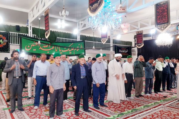 تجمع مردم شهر بار در پی محکومیت ترور شهید اسماعیل هنیه 