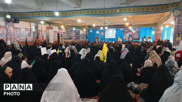 طنین دلنشین دعای مردم غیور فارسان 