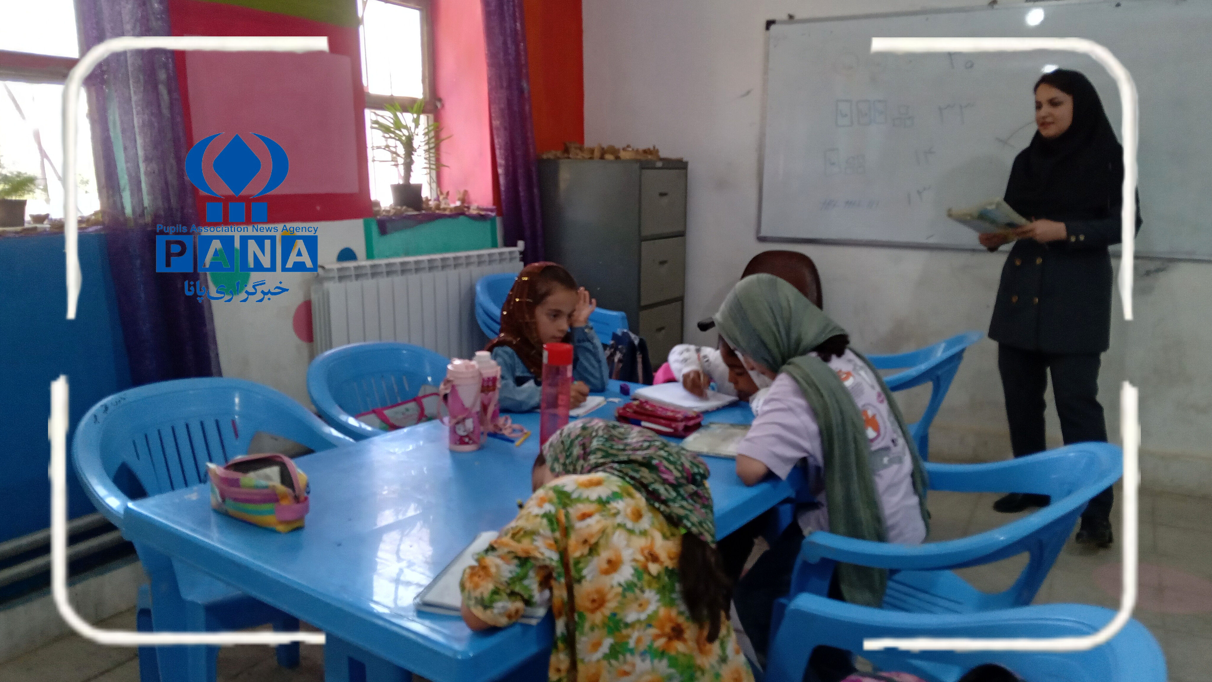 کلاس‌های تقویتی فارسی و ریاضی برگزار شد
