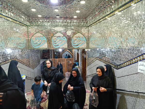 عزاداری شب یازدهم ماه محرم در تکیه ابوالفضلی 