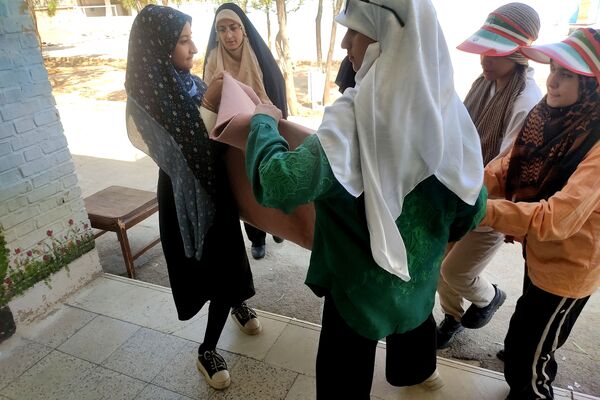 اردوی نوجهادان تربیت علوی به دبستان ظفر آبشور