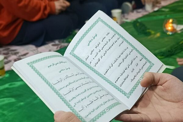 پیوند دل‌های دانش‌آموزان شهرقدس در سوگ حضرت زهرا(س)