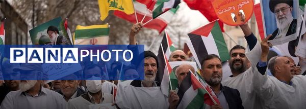 سنگ تمام مردم کرج در راهپیمایی روز قدس 