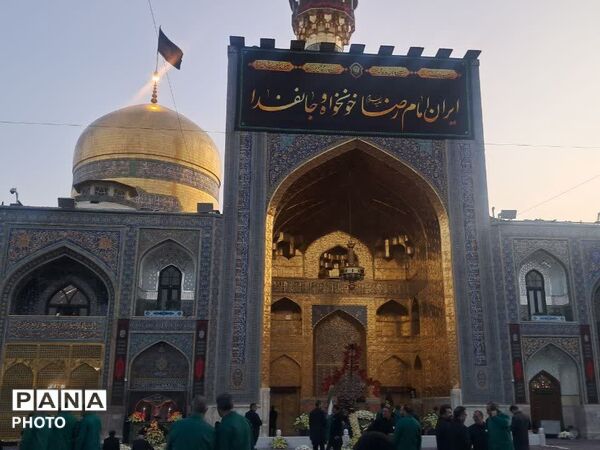مراسم عزاداری امام رضا (ع) در مشهد 