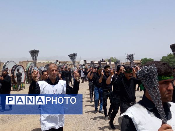بزرگترین همایش روز عاشورای حسینی در دهنو خلیل‌آباد