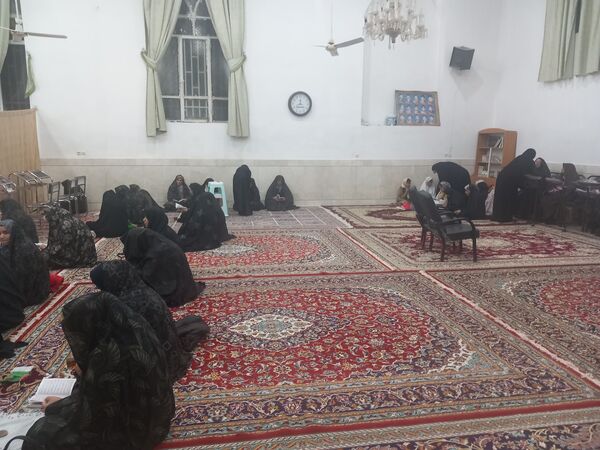 مراسم پرفیض نماز جماعت و دعای کمیل در روستای مهدی آباد خلیل آباد 