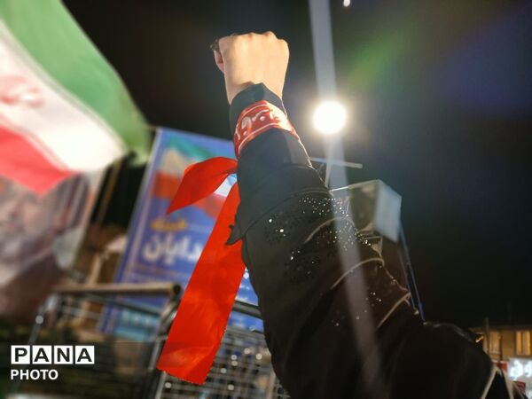 صد و شانزدهمین تجمع اقتدار فردیس در شب عاشورای حسینی