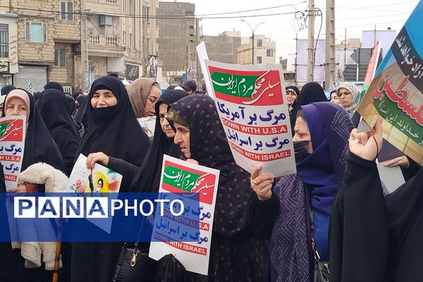 حماسه حضور مردم غیور باقرشهر و کهریزک در راهپیمایی ۲۲بهمن