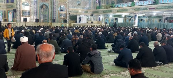 نماز جمعه در روز نهضت سواد آموزی