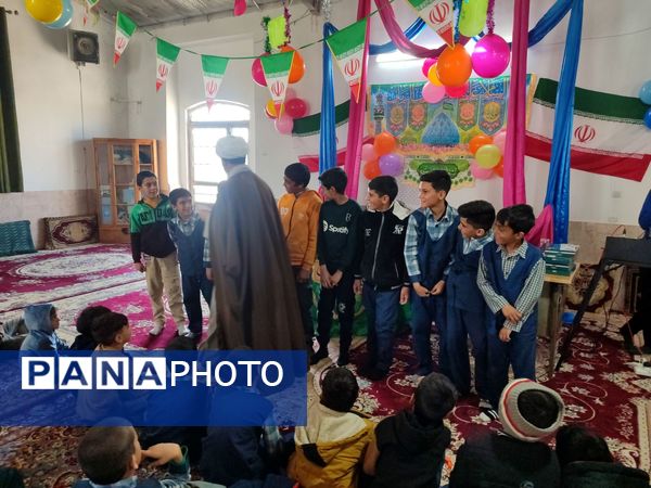 جشن باشکوه نیمه شعبان در روستای درخت سنجد ‌