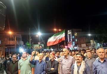 صد شب اتحاد و همبستگی مردم کوهدشت