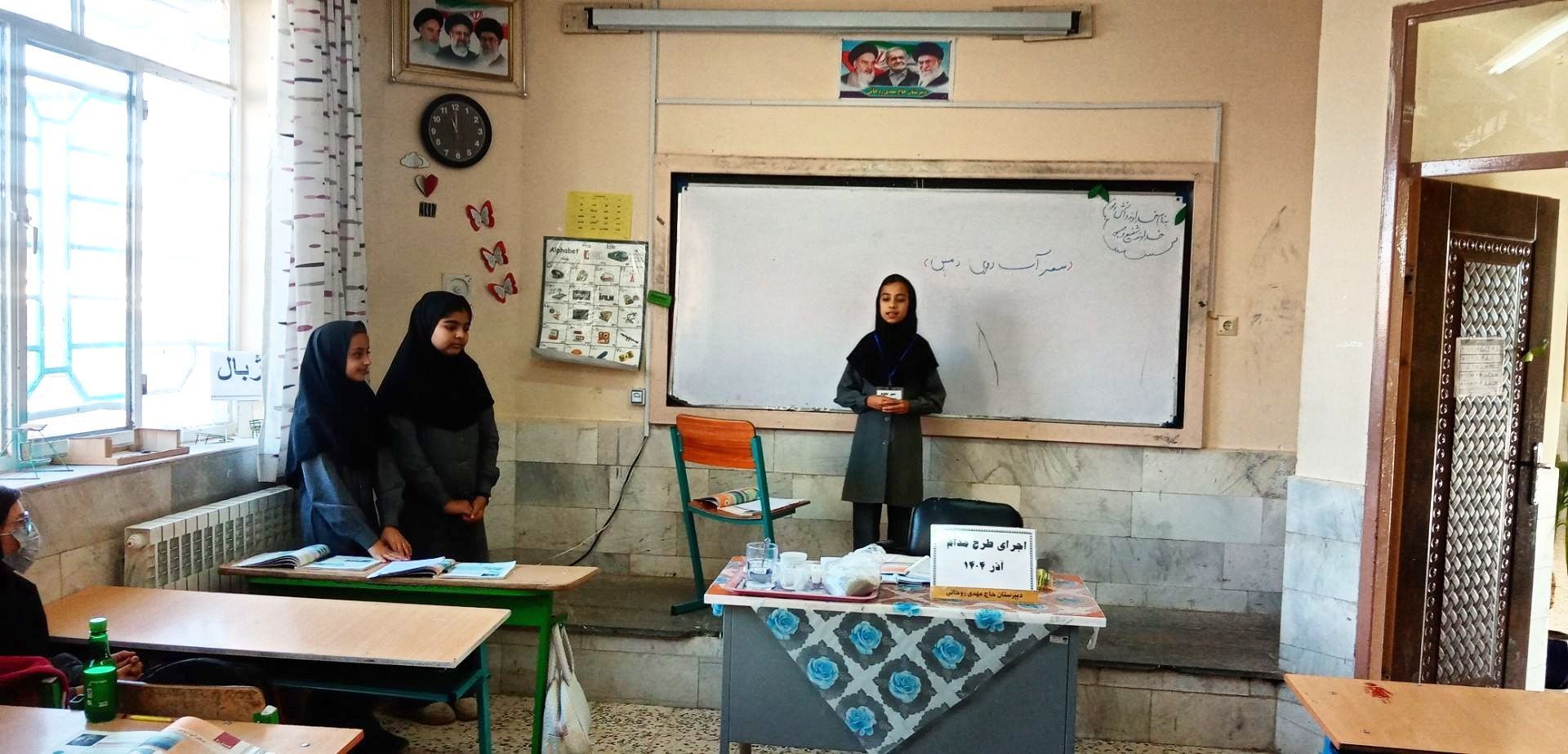 پویش طرح مدام در مدرسه حاج مهدی روحانی روستا ارغا شهرستان خلیل آباد