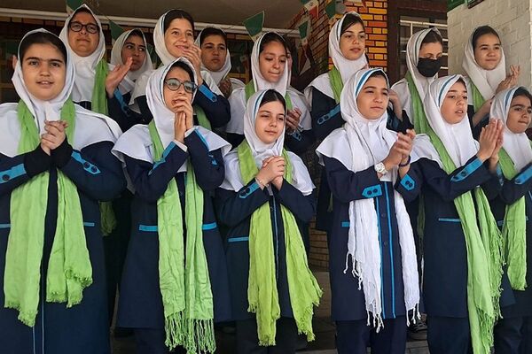 طنین زنگ سلامت در مدرسه خواهران بابایی